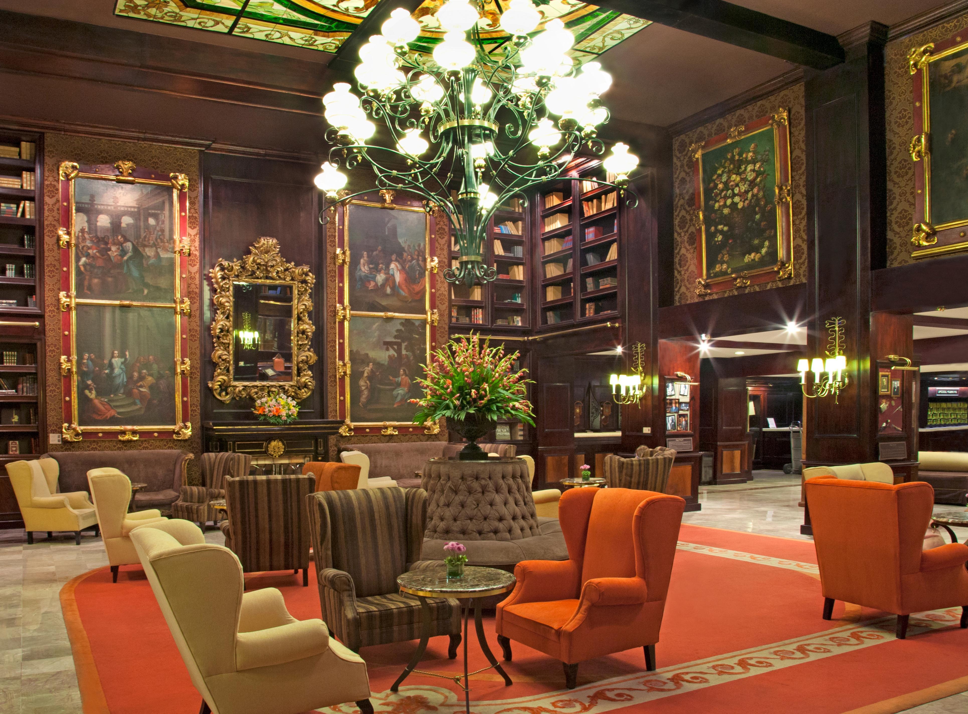 Hotel Geneve Cd De Mexico Exterior photo The lobby of the Hotel Carlton
